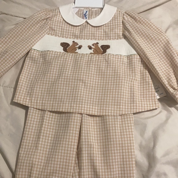 Silly Goose Other - Silly Goose  2 piece Hand Smocked NWT
